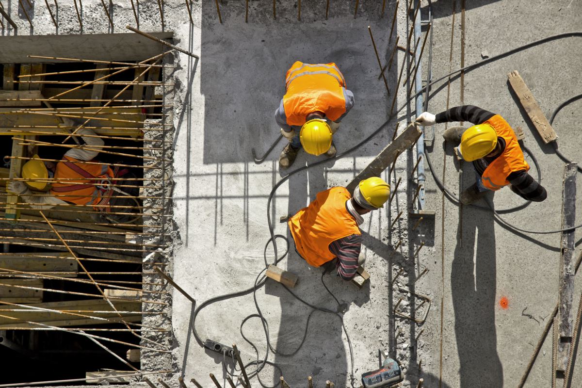 Logement Canal du Midi – ouvriers sur un chantier