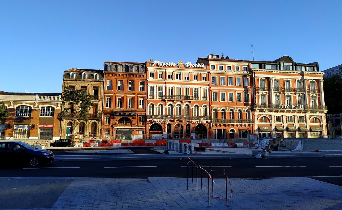Investir à Toulouse – vue sur les façades des immeubles dans le quartier Jean Jaurès à Toulouse
