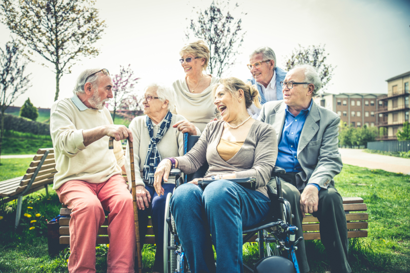 projet immobilier Toulouse – Un groupe de personnes âgées