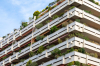 logement neuf Toulouse - Façade d’un immeuble végétalisé