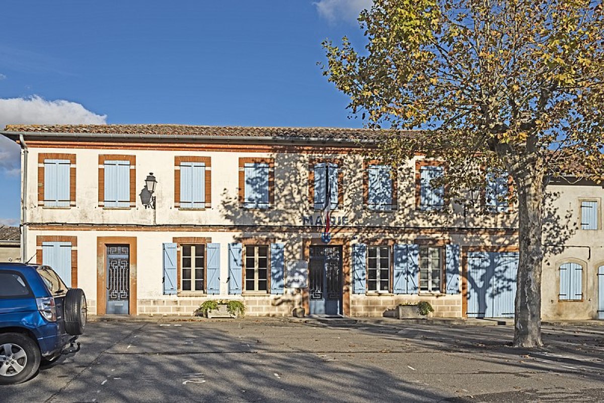 Immobilier neuf Daux – vue sur la mairie de Daux, en Haute-Garonne