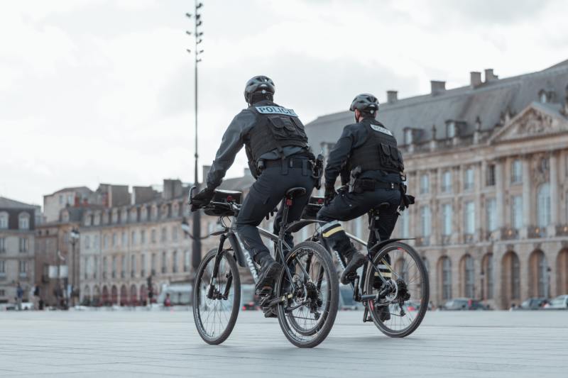 Quartier Val d’Aran Colomiers - Des policiers à vélo