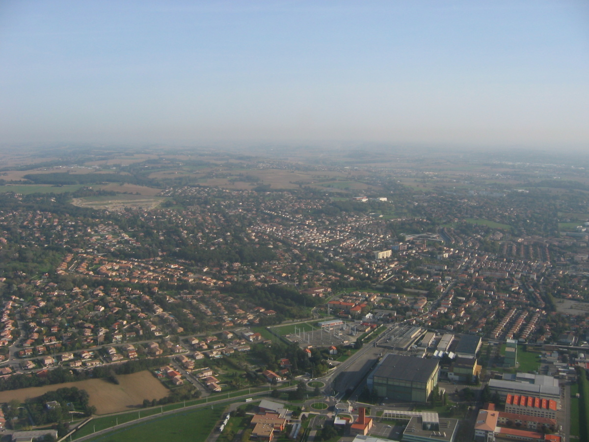 PLUi-H Toulouse — vue aérienne de Balma