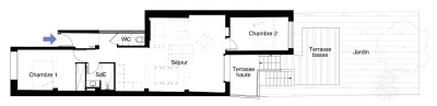 Plan pour un Appartement neuf de  66.64m² à
					Hyper-centre
