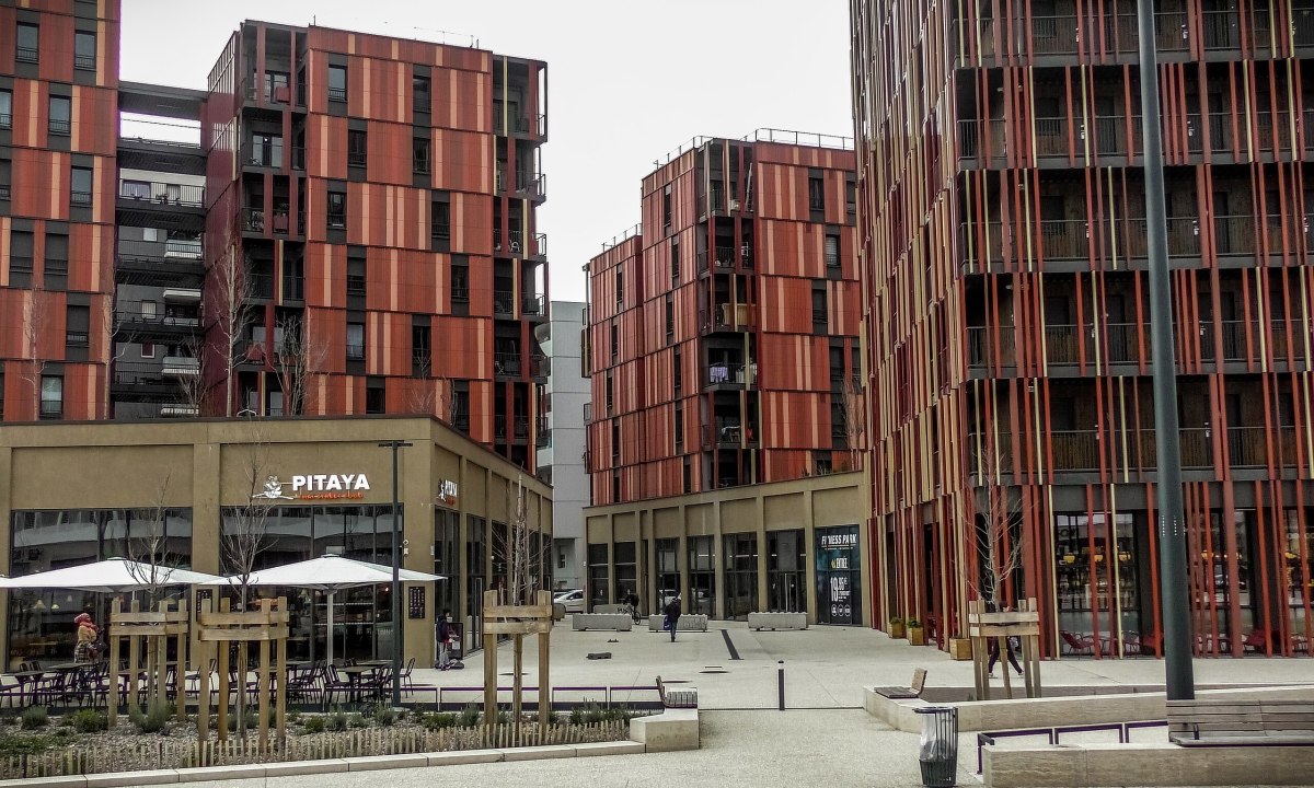 PLUi-H Toulouse — La rue Rosine de Peire dans l’écoquartier de la Cartoucherie