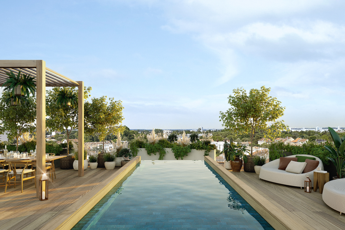 vue d'un rooftop