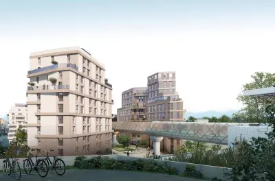 Actualité à Toulouse - Jolimont : première pierre pour les 242 logements qui remplacent l'ancien parking du métro