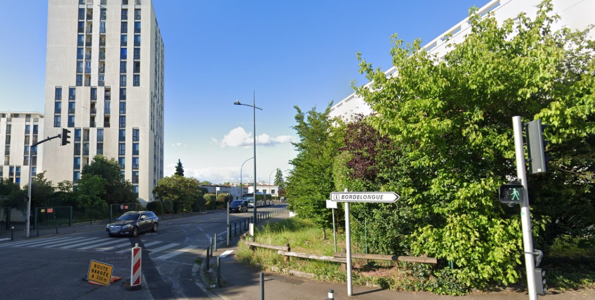 projet Bordelongue vue sur le quartier Bordelongue